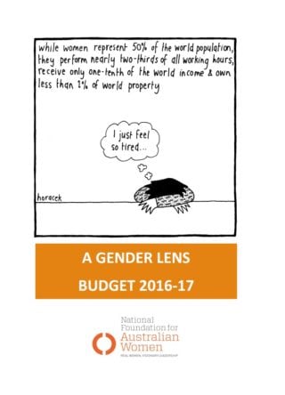 A Gender Lens - Budget 2016-17