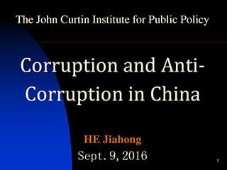 Prof. Jiahong Curtin Corner slides